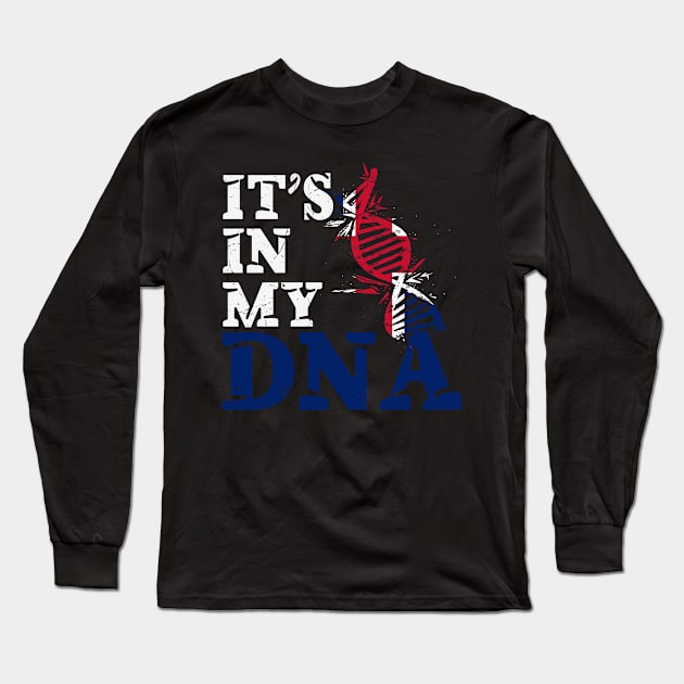 It's in my DNA - United Kingdom Long Sleeve T-Shirt by JayD World